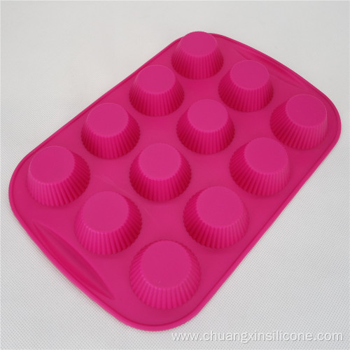 Silicone Bakeware -12 cavity round